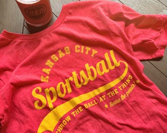 Sportsball Red Heather Unisex T-shirt