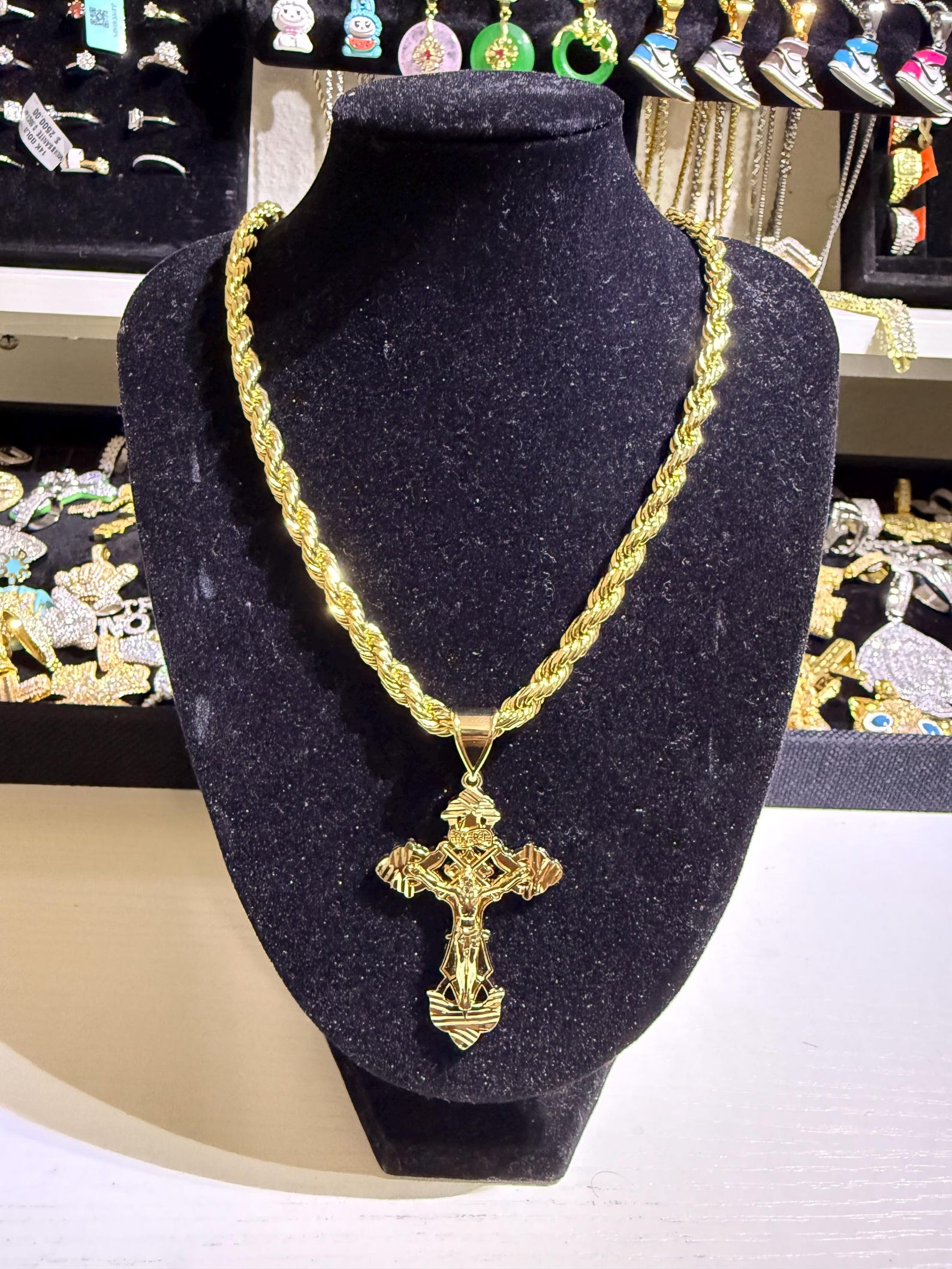 Diamond Cut Rope Chain - Etsy