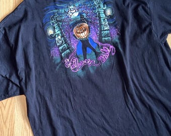 Vintage Eskimo Joe’s Halloween T Shirt 3XL Graphic Tee Double Sided Spooky Shirt