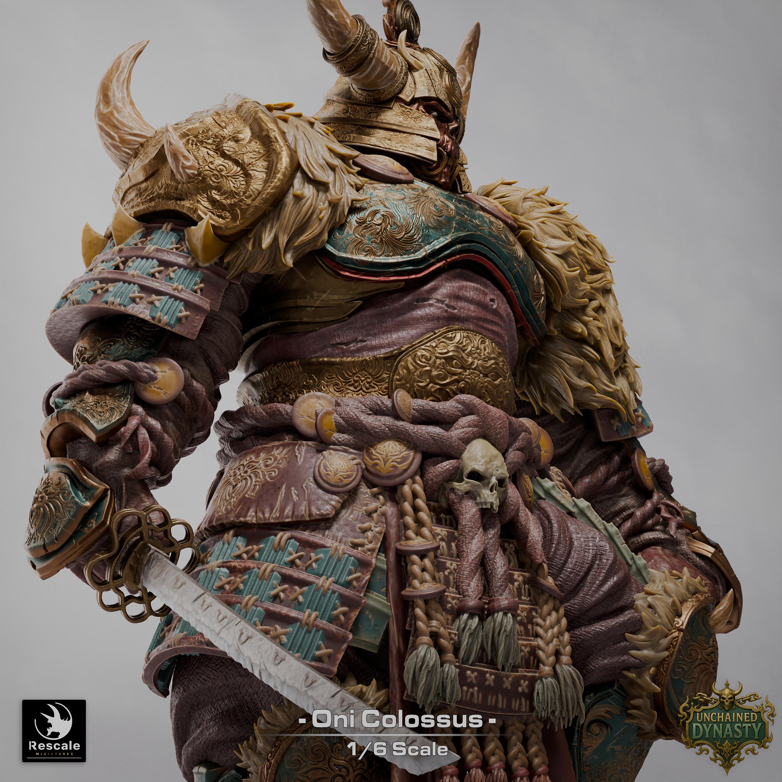 Oni Colossus XL Statue | 1/6 Scale Collector Figure | 30cm Height ...