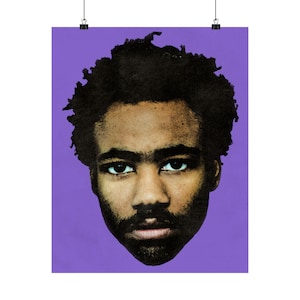 Childish Gambino Big Head Vertical Poster
