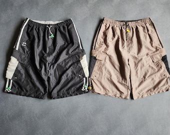 Bundle of 2 Vintage OTB One Tough Brand Cargo Polyester Shorts XL