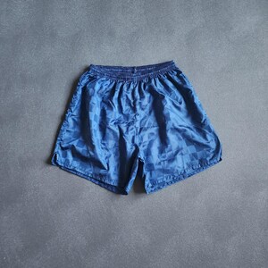 Blue Nylon Shorts - Etsy