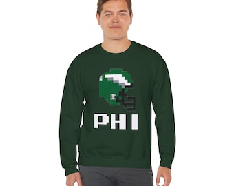 Retro Philadelphia Eagles-sweatshirt: Vintage NFL-voetbaltrui