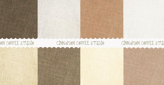 Linen Digital Paper Pack Natural Linen Backgrounds Retro | Etsy