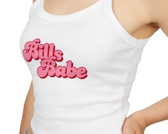 Bills Babe Tank Top: Fitted Football Fan Apparel