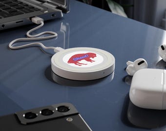 Buffalo Bills Wireless Charging Pad: Football Fan Desk Accessory