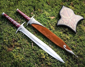 Handmade Short Sword Of Frodo The Bilbo Sword, Peter's Sword Replica, Cosplay Prop