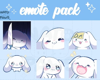 Twitch-Emotes / Emote-Paket für Twitch Discord 6 Emote-Paket Statische Emotes Süße Emotes