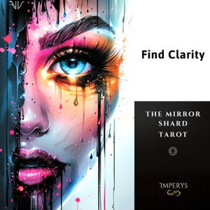 Die Spiegelscherbe — Einfache Anleitung Wenn Du Dich nicht festklemmst | Druckbare Tarot PDF