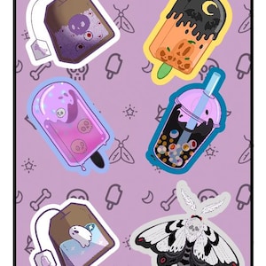 Spooky Treats Vinyl Sticker Sheet