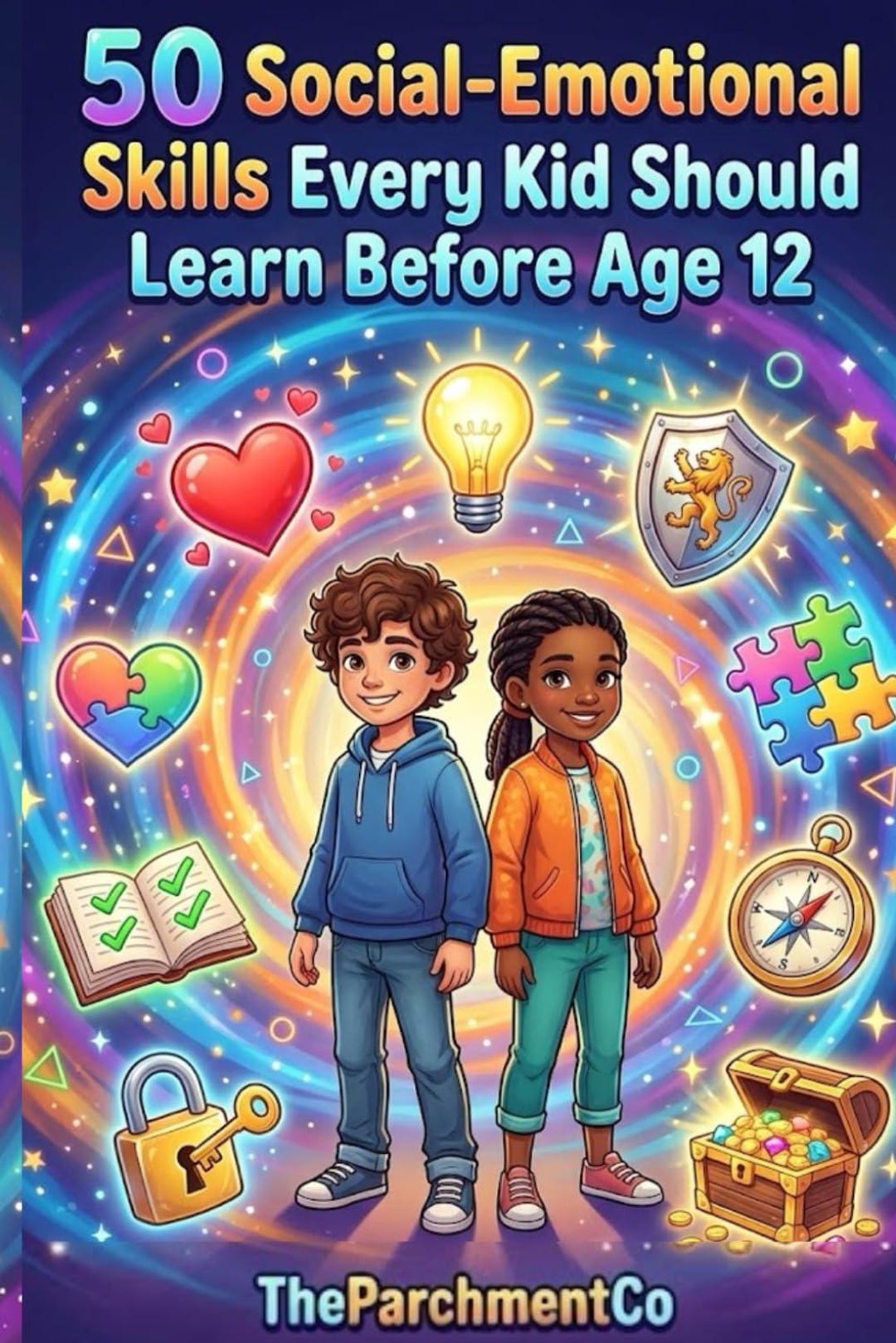 Social Emotional Learning Workbook for Kids | 50 Life Skills ...