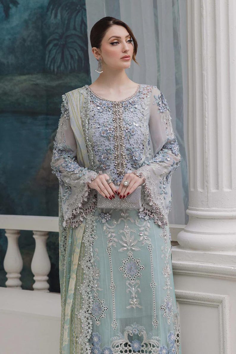 Pakistani Wedding Dresses Designer Dress Embroidered Indian Dress We ...