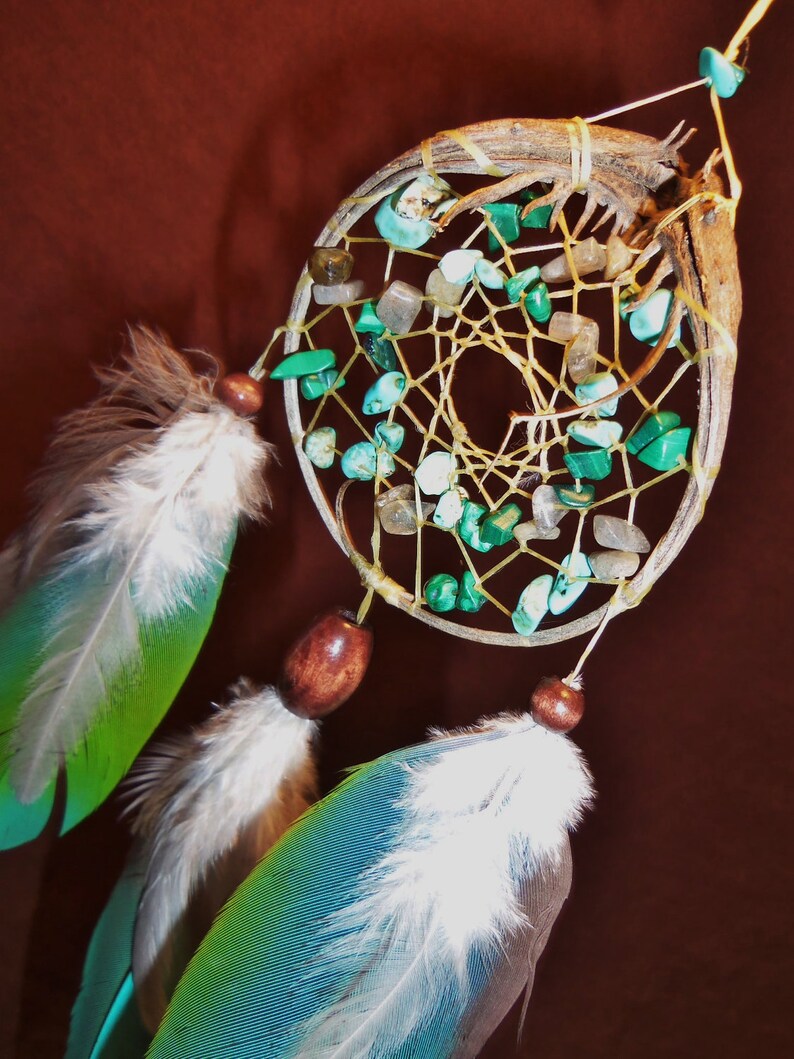 Beaded Dream Catcher-Waves Rush In Dream Catcher with ...