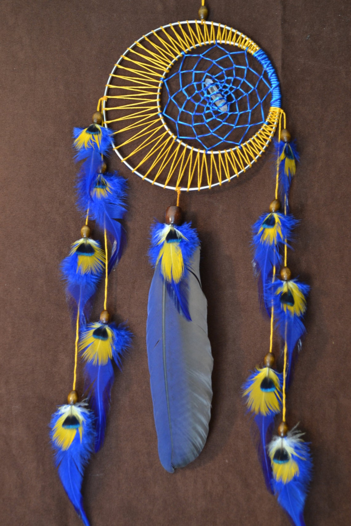 Blue Moon Dream Catcher Moon Motions Signature Dream Catcher Etsy