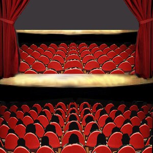 Engraving "the theater function"