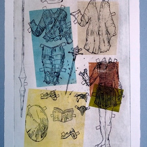 Etching: Quixote (El Quijote)