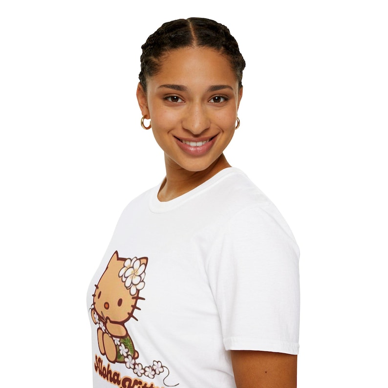 Aloha Hello Kitty T-Shirt | Hawaiian Lei Sanrio image 3