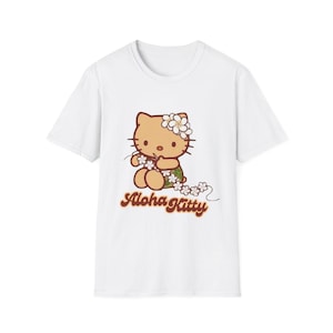 Aloha Hello Kitty T-Shirt | Hawaiian Lei Sanrio image 1