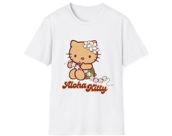 Aloha Hello Kitty T-Shirt | Hawaiian Lei Sanrio