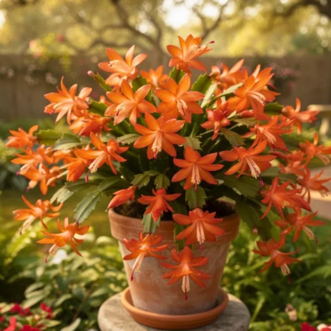 Orange Christmas Cactus