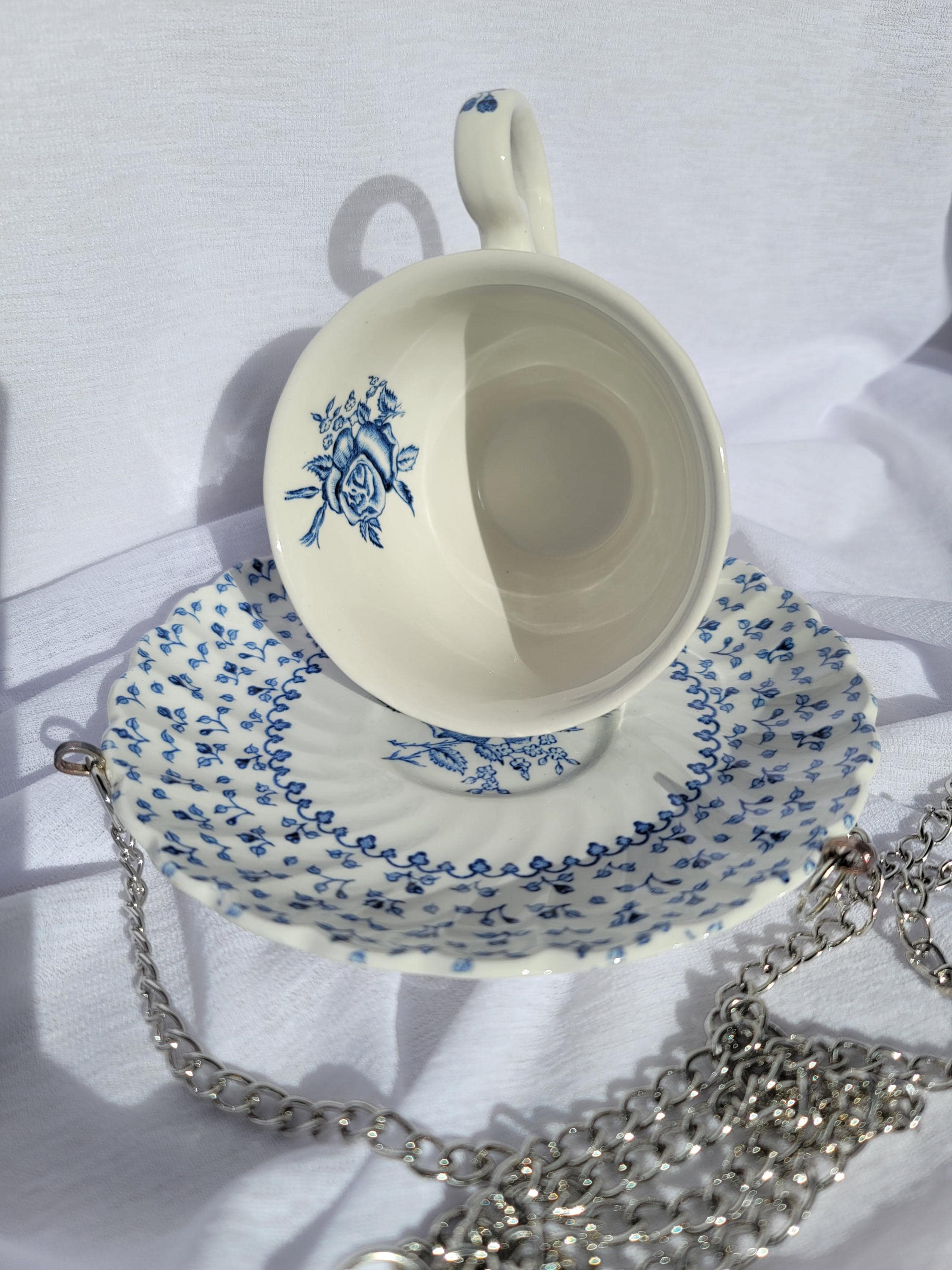 Johnson Brothers Rose Bouquet Blue - Etsy Canada