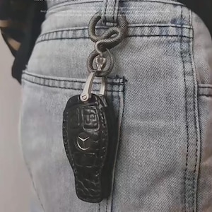 Snake Keychain – Vintage Inspired Serpent Key Ring, Gothic Car Key Holder