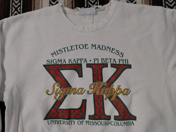 Missouri Sigma Kappa vintage Sweatshirt 80s 90s M… - image 1