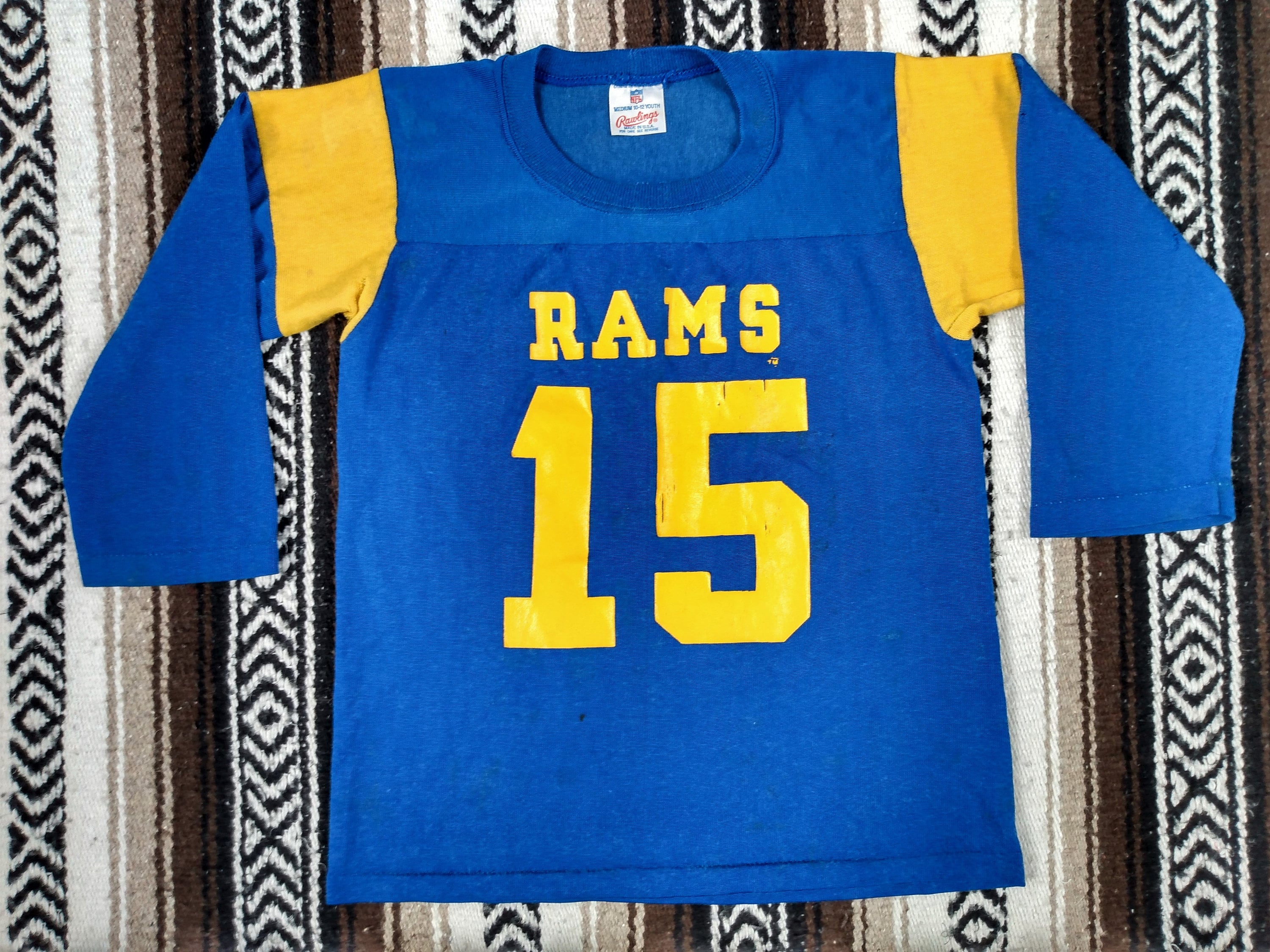 70s 80s LA Rams Jersey Vintage Los Angeles NFL Football Durene 