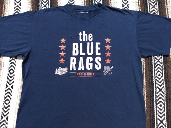 The Blue Rags Vintage T Shirt Rag N Roll 90s Sub Pop Records | Etsy