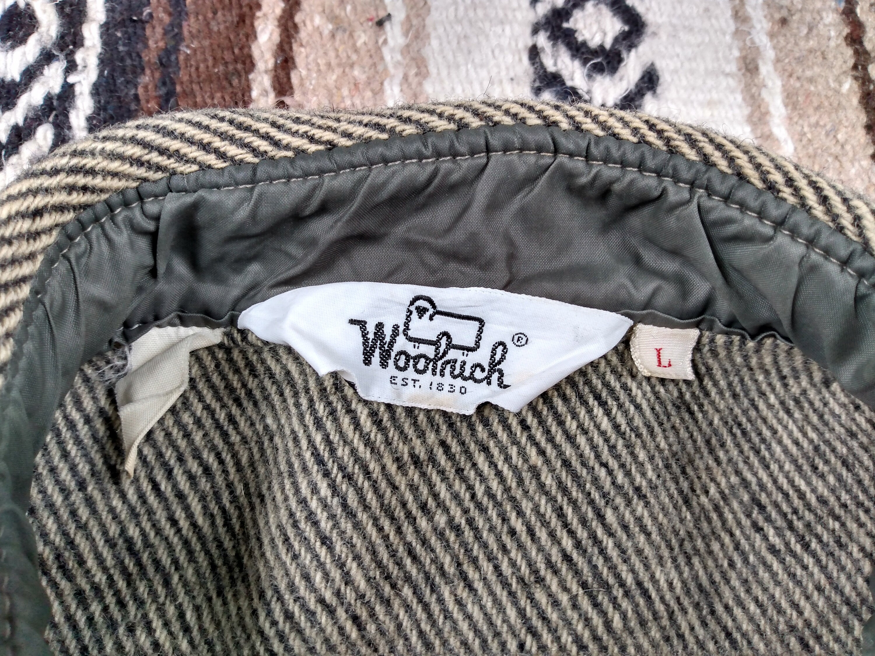 40s 50s Woolrich vintage Shirt Button Up Workwear Black Label Etsy