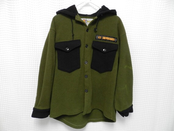 outdoor fleece hoodie