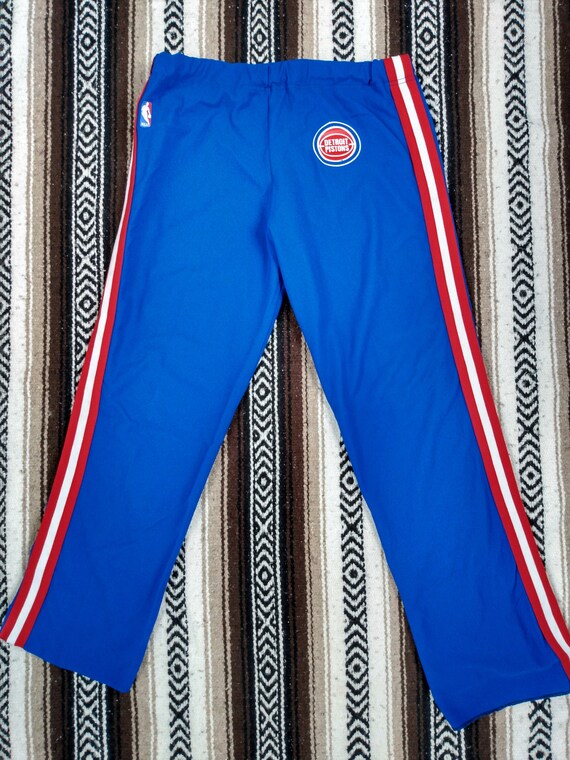Detroit Pistons Vintage Pants Warm Ups 