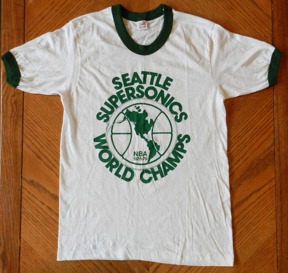 vintage supersonics shirt