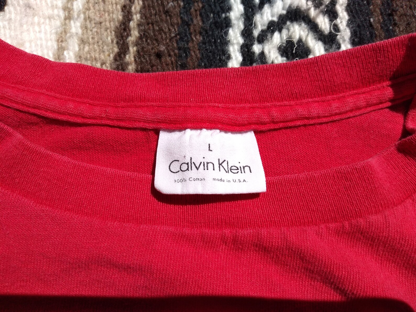 Calvin Klein Vintage T Shirt 80s 90s CK Brand Logo Tee | Etsy