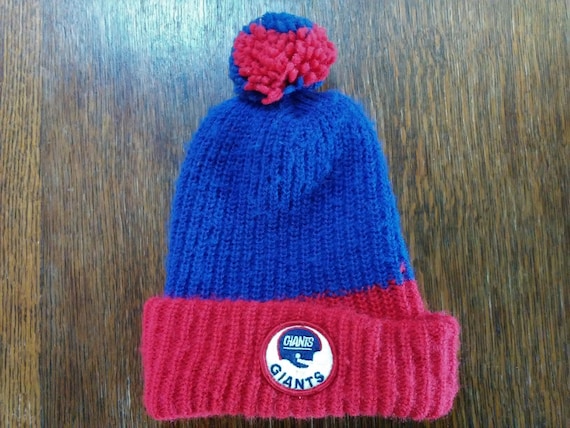 new york giants knit hat