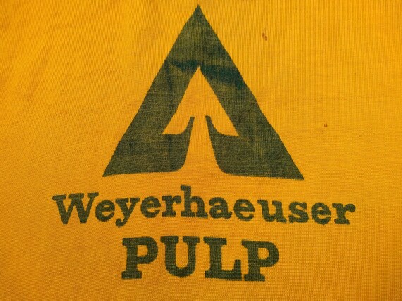 1931 Weyerhauser Pulp Jersey Warm Up Rec League D… - image 9