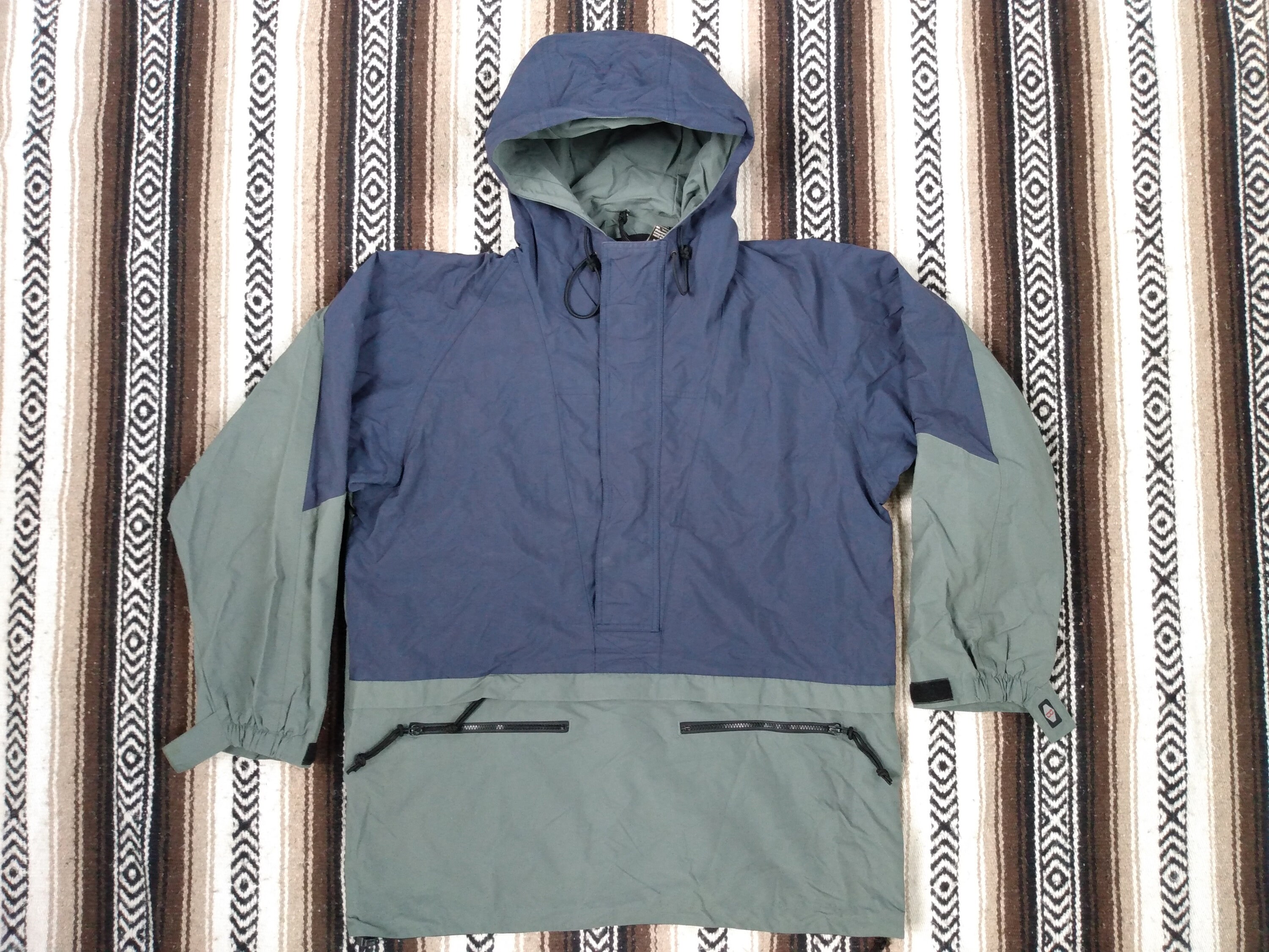 mens anorak pullover jacket