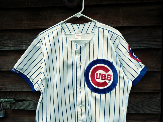 cubs pinstripe jersey