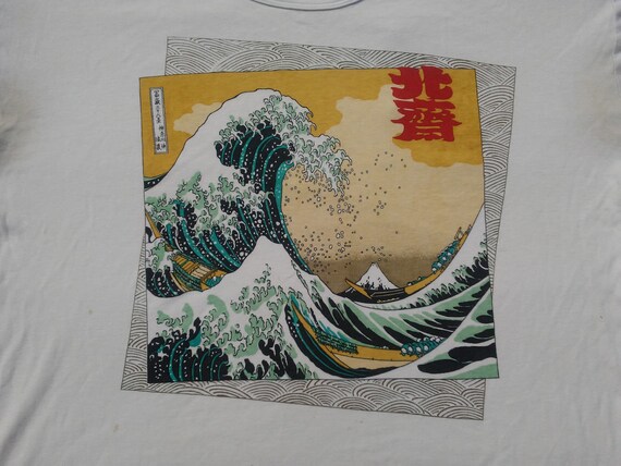 Great Wave off Kanagawa T Shirt 70s 80s vintage s… - image 3