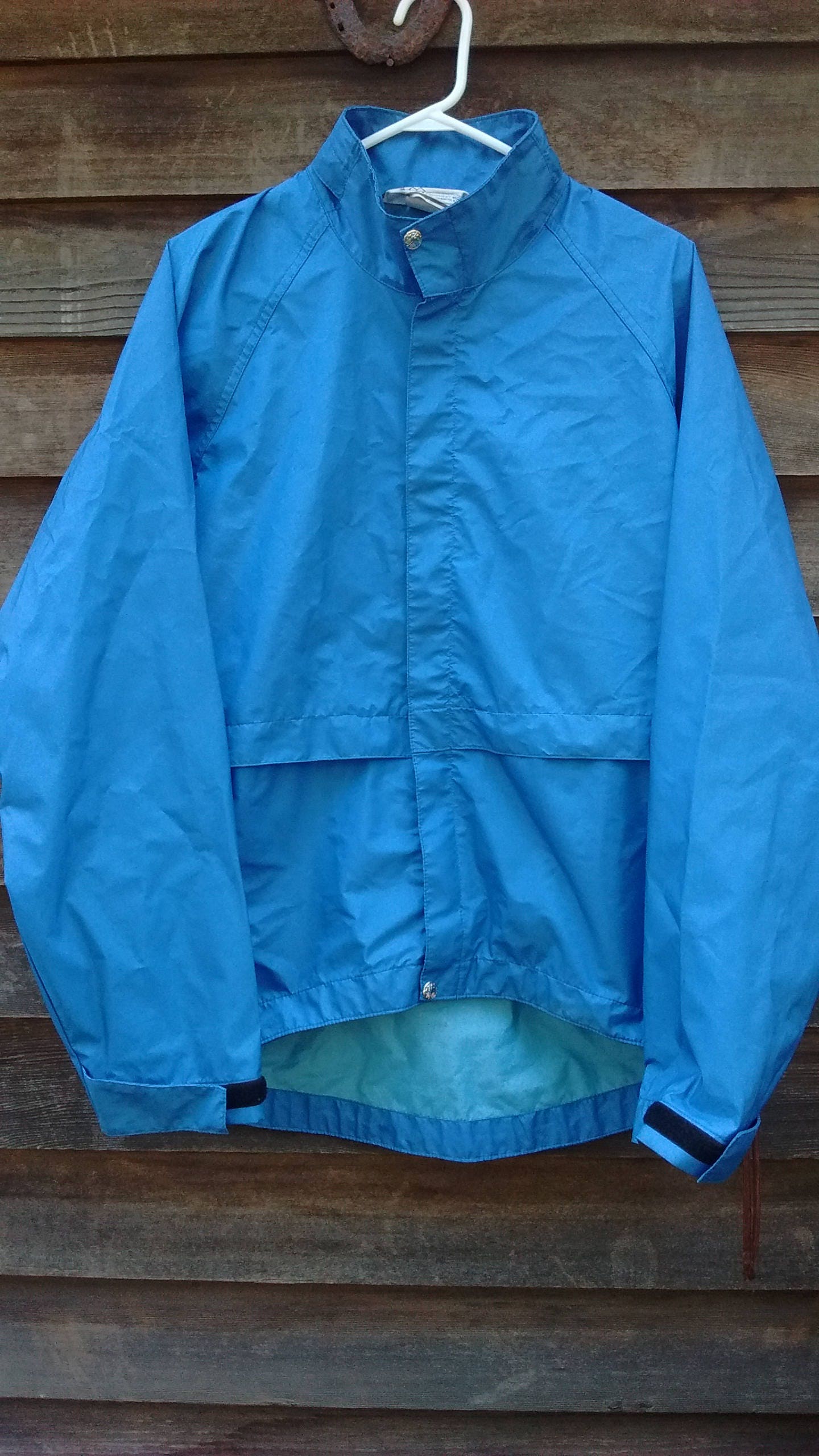 Vintage 70s REI Jacket Gore Tex Blue Rain Coat Nylon Shell - Etsy