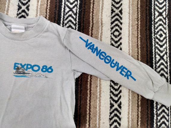 1986 Expo vintage Kids T Shirt lot 2 Vancouver Ca… - image 6