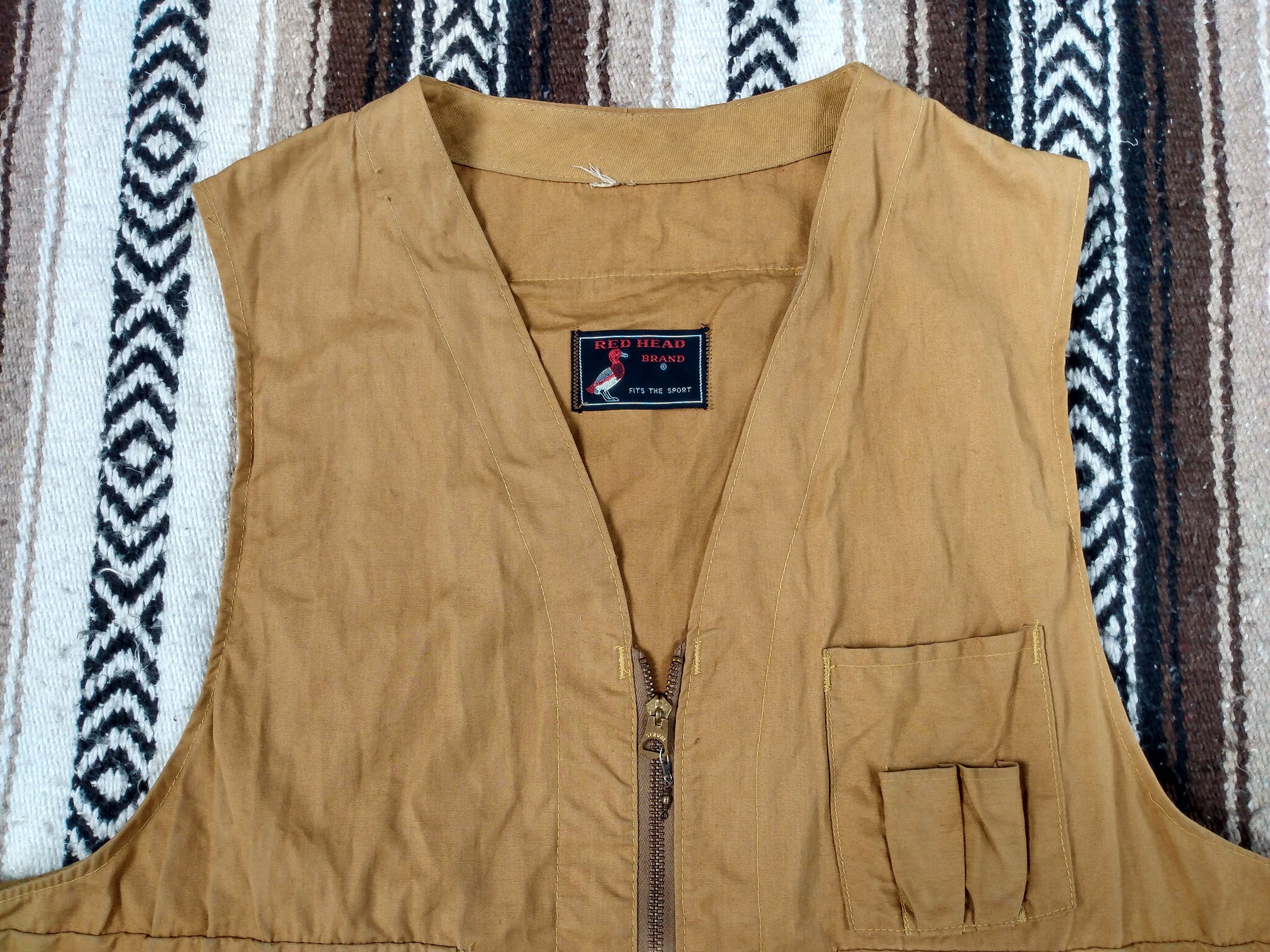 50s Hunting Vest Vintage Outdoor Jacket 