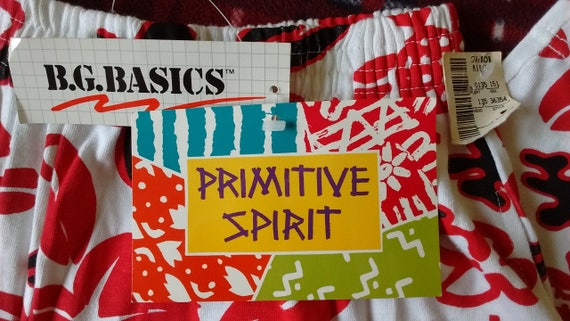 vintage 90s Primitive Spirit Capri Pants NOS NWR … - image 4