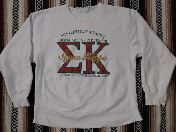 Missouri Sigma Kappa vintage Sweatshirt 80s 90s M… - image 2