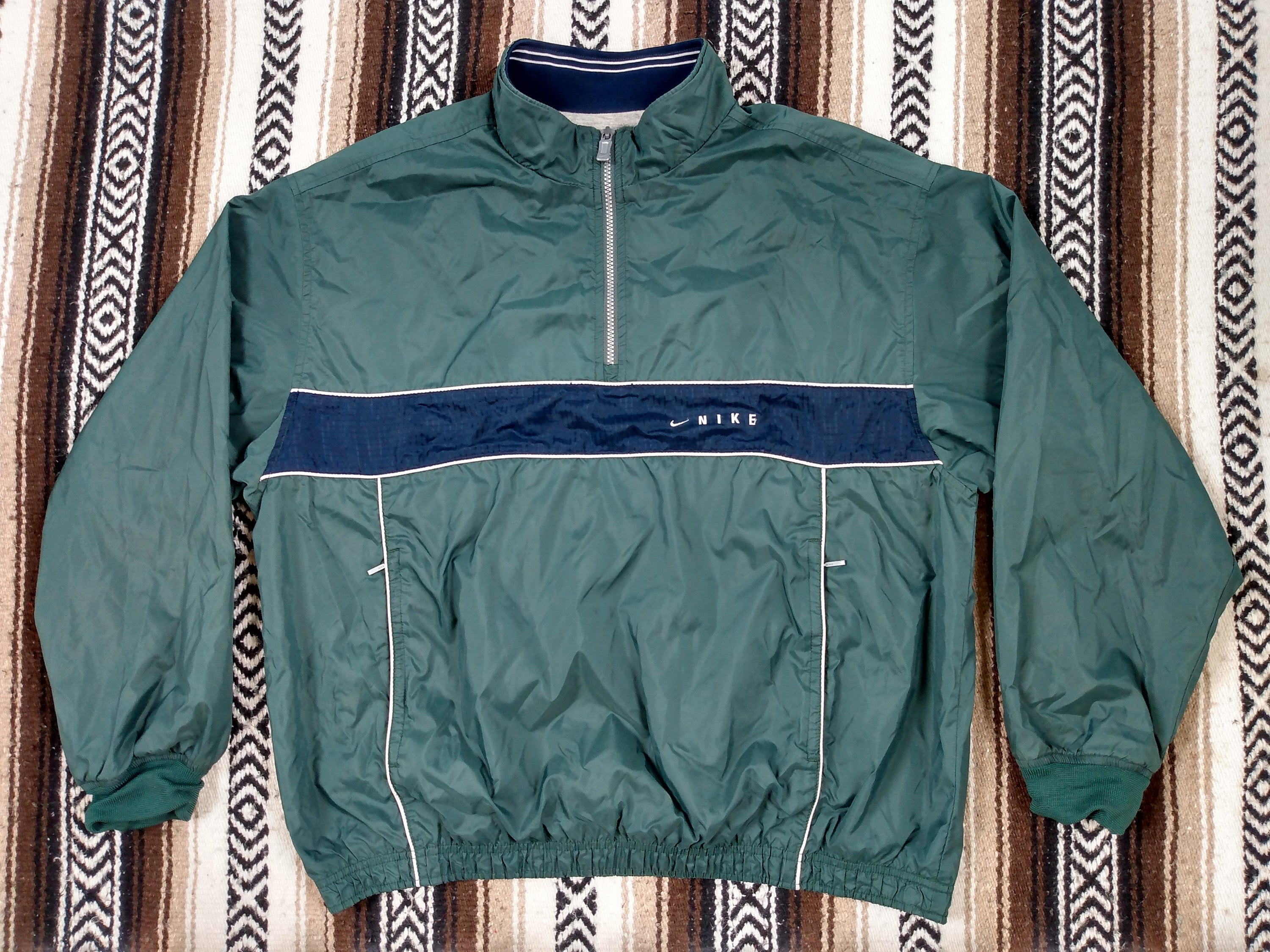 90s Nike Jacket vintage Windbreaker Swoosh 1990s Y2K mini | Etsy