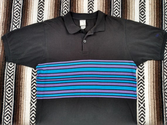 80s 90s OP Vintage Polo Shirt Ocean Pacific T Shirt Striped - Etsy