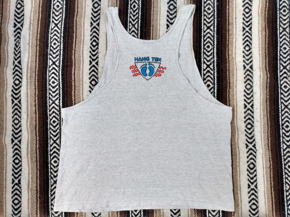 80s 90s Hang Ten Tank Top vintage Surf T Shirt Mo… - image 7