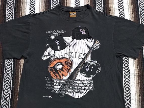 vintage rockies t shirt