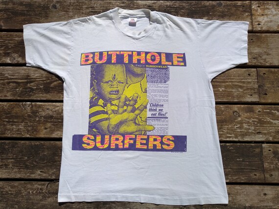 SPECIAL】BUTTHOLE SURFERS ''DON ROCK'' 1990'S OLD XL｜SAFARI